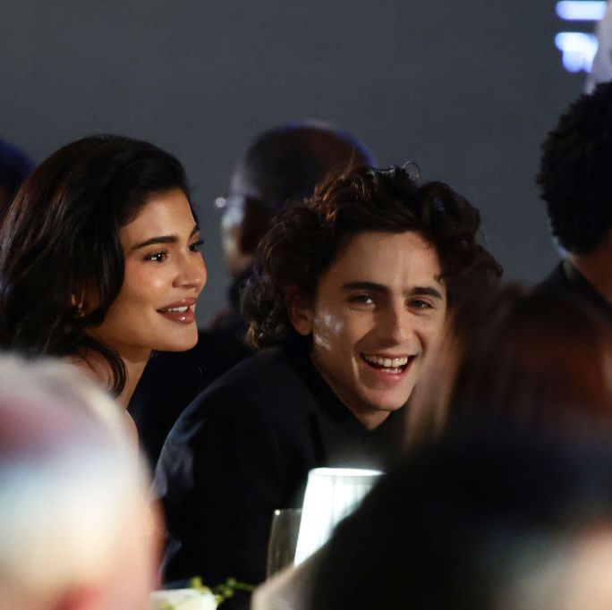 Timothée Chalamet Sweetly Supports Kylie Jenner at Awards Gala