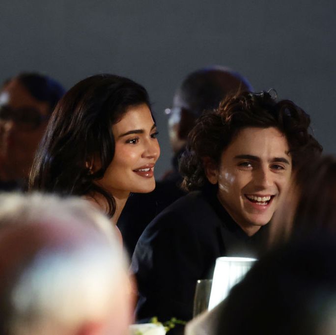 Timothée Chalamet Sweetly Supports Kylie Jenner at Awards Gala