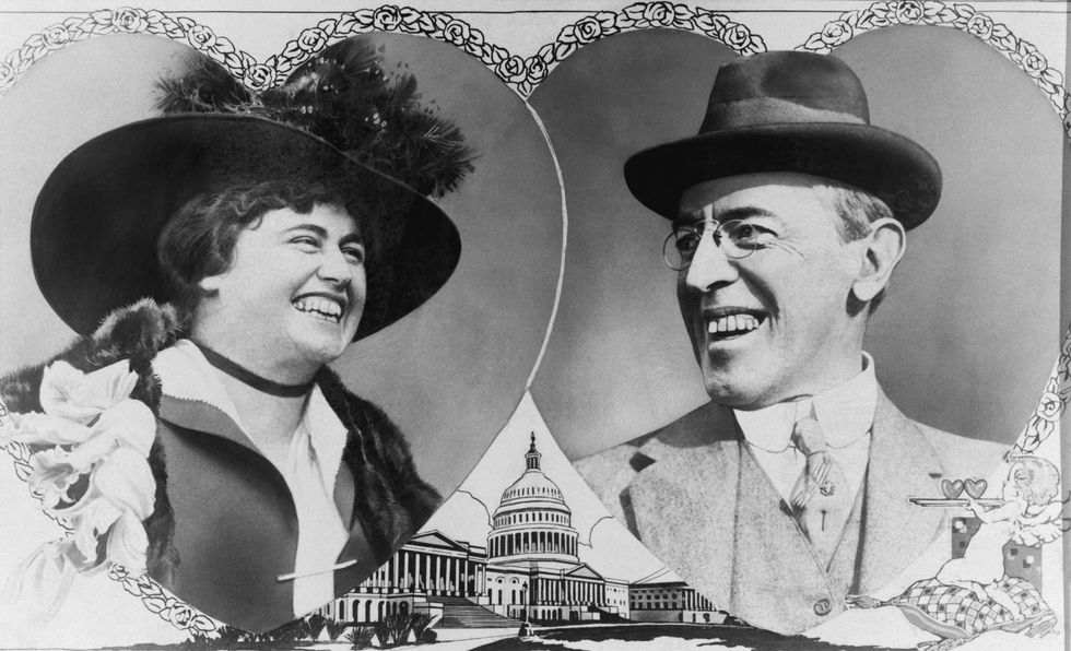 Woodrow Wilson and Edith Bolling Galt