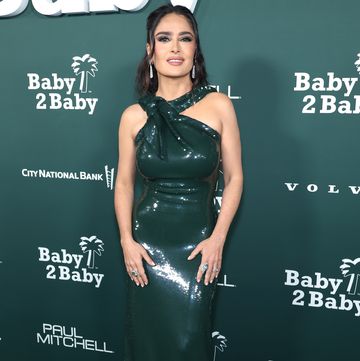 west hollywood, california november 11 salma hayek attends the 2023 baby2baby gala presented by paul mitchell at pacific design center on november 11, 2023 in west hollywood, california photo by monica schippergetty images