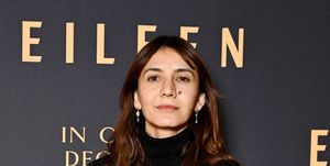london, england november 13 ottessa moshfegh attends the special preview screening of eileen at picturehouse central on november 13, 2023 in london, england photo by gareth cattermolegetty images