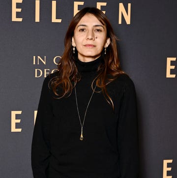 london, england november 13 ottessa moshfegh attends the special preview screening of eileen at picturehouse central on november 13, 2023 in london, england photo by gareth cattermolegetty images