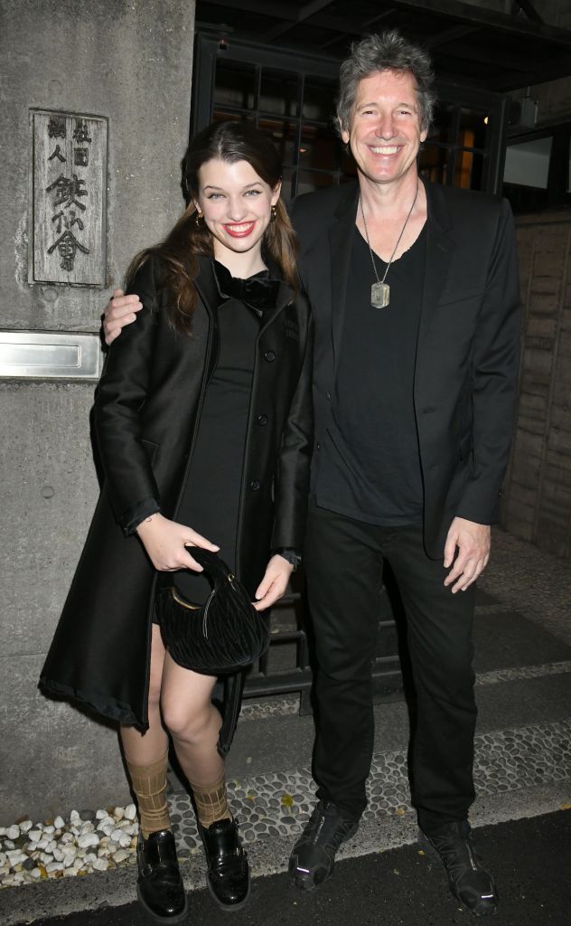 tokyo, japan november 23 l r actress ever anderson and director paul ws anderson pose for a photograph on november 23, 2023 in tokyo, japan photo by jun satowireimage