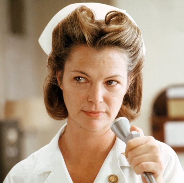 louise fletcher as nurse ratched in one flew over the cuckoo's nest