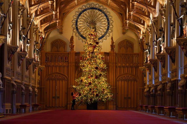 Royal Family Christmas Luncheon at Windsor Castle: Photos