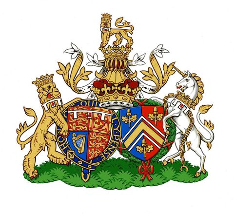 Will and Kate's Conjugal Coat of Arms