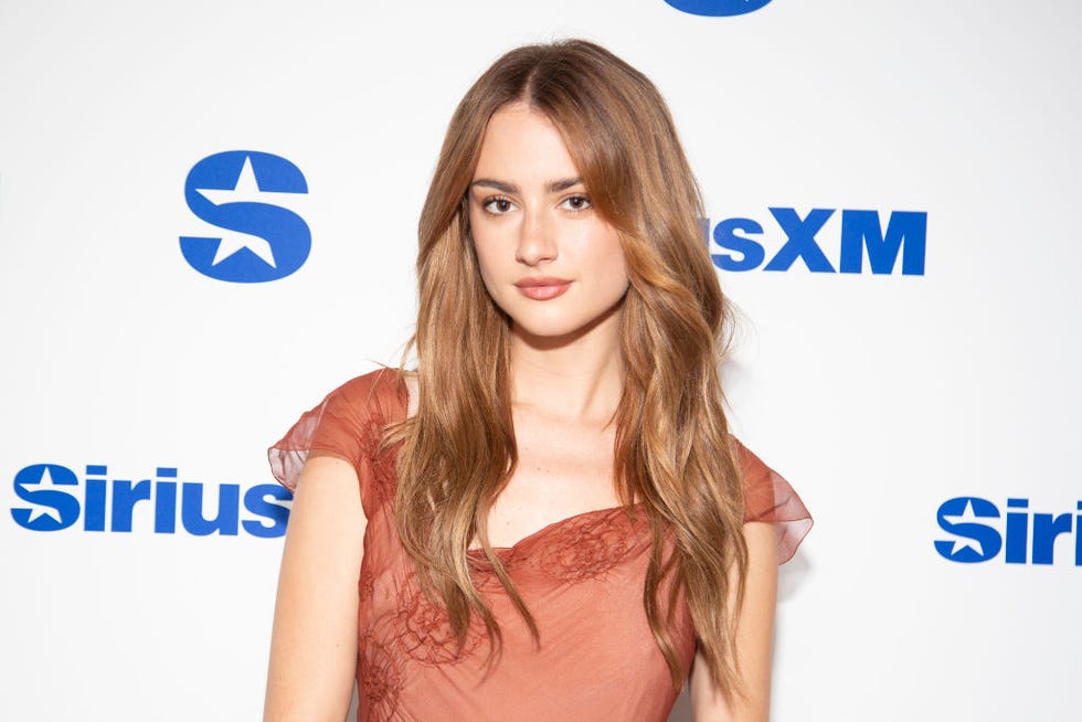 new york, new york september 12: grace van patten visits siriusxm studios on september 12, 2024 in new york city. (photo by santiago felipe/getty images)