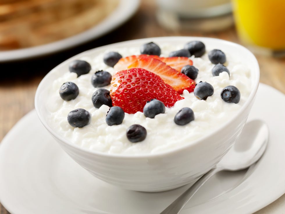 Cottage Cheese with Fresh Fruit