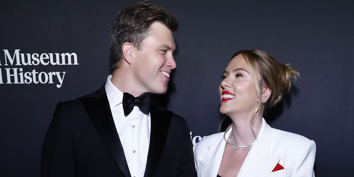 Scarlett Johansson and Husband Colin Jost Look So in Love on Rare Red Carpet Date Night