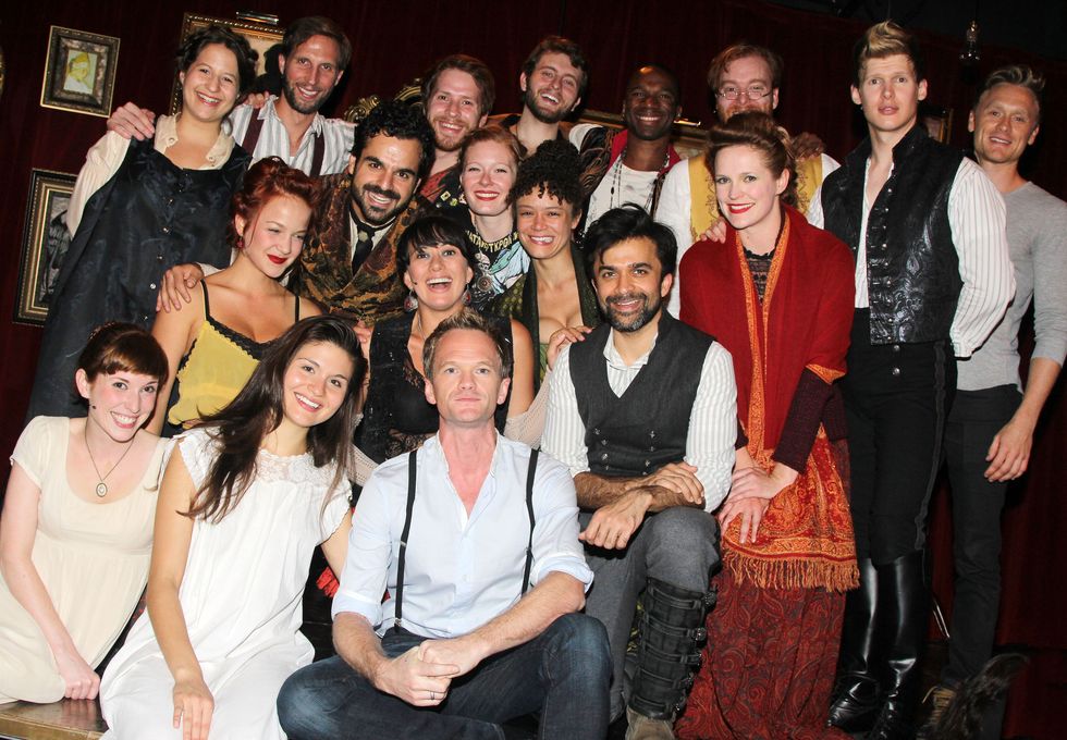 new york, ny october 04 neil patrick harris joins the cast onstage at natasha, pierre the great comet of 1812 on broadway at the 45th street kazino on october 4, 2013 in new york city photo by bruce glikasfilmmagic