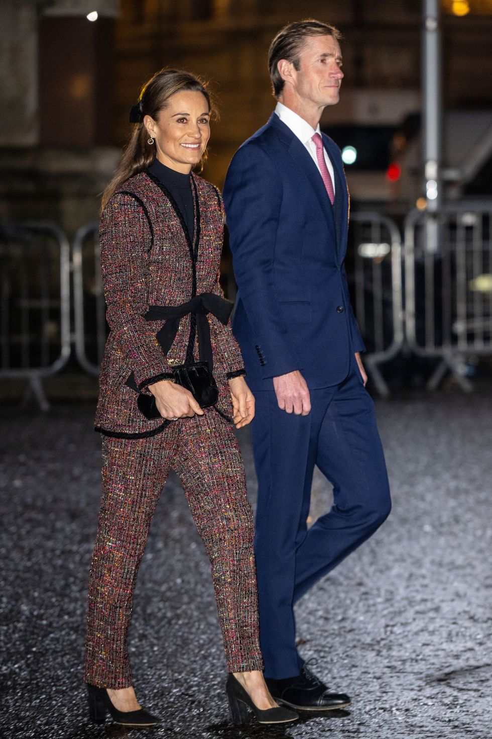 london, united kingdom december 08 pippa middleton and james matthewsattends the together at christmas carol service at westminster abbey in london, united kingdom on december 08, 2023 photo by stringeranadolu via getty images