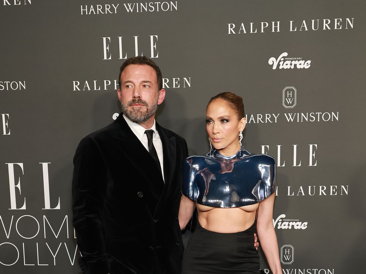 Jennifer Lopez Bares Her Abs in a Breastplate for Date Night With Ben  Affleck