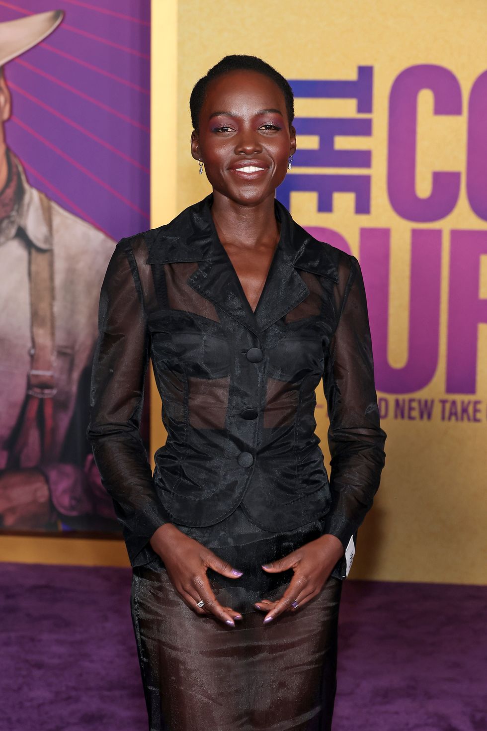 los angeles, california december 06 lupita nyongo attends the world premiere of warner bros the color purple at academy museum of motion pictures on december 06, 2023 in los angeles, california photo by leon bennettgetty images