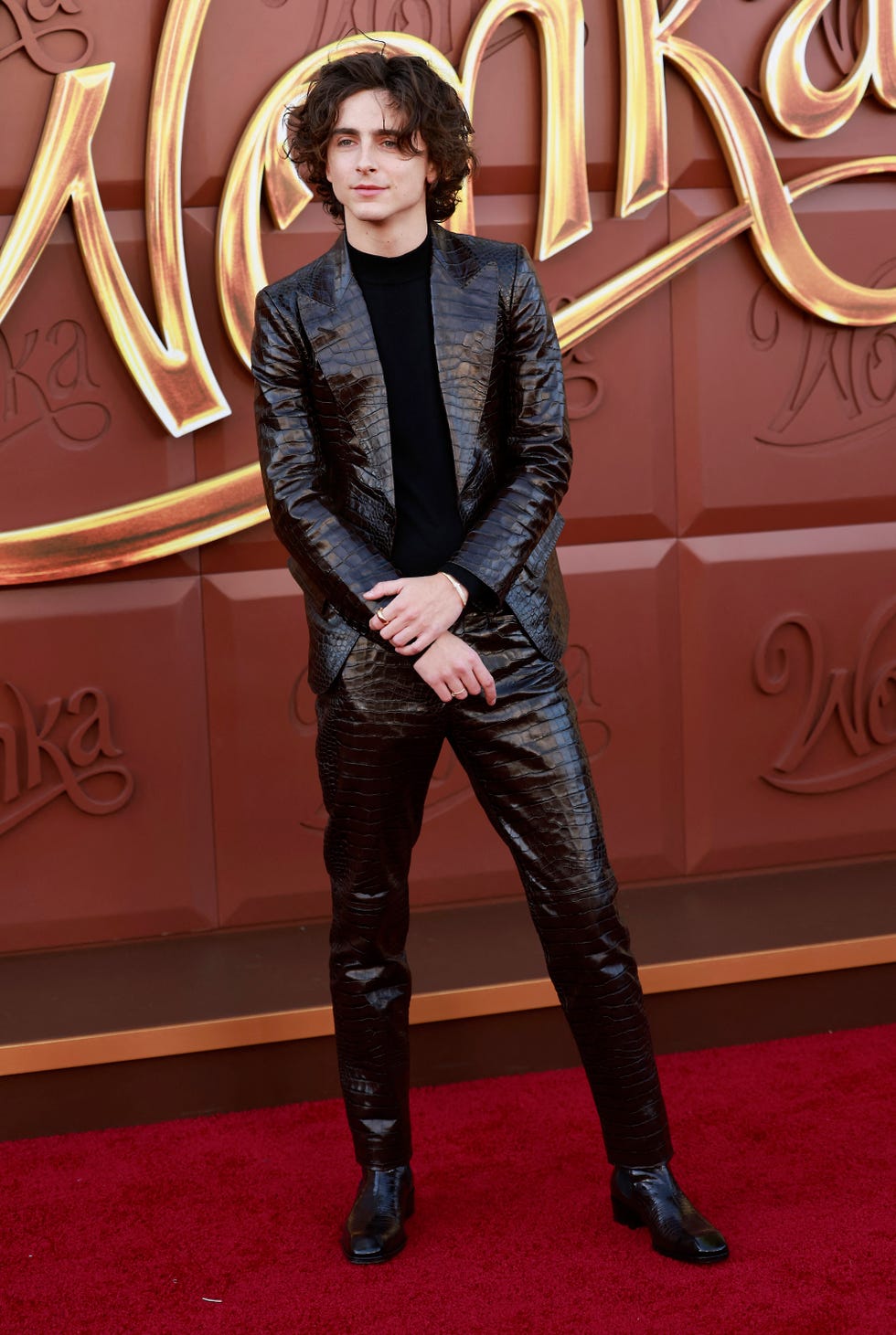 us french actor timothee chalamet arrives for the us premiere of "wonka" at the regency village theatre in westwood, california, december 10, 2023 photo by michael tran afp