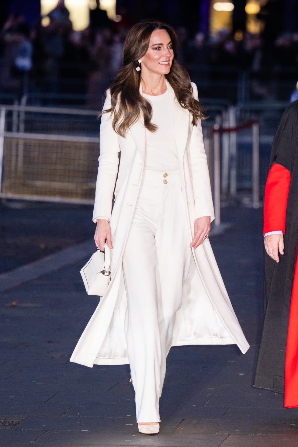 london, england december 08 catherine, princess of wales attends the together at christmas carol service at westminster abbey on december 08, 2023 in london, england photo by samir husseinwireimage