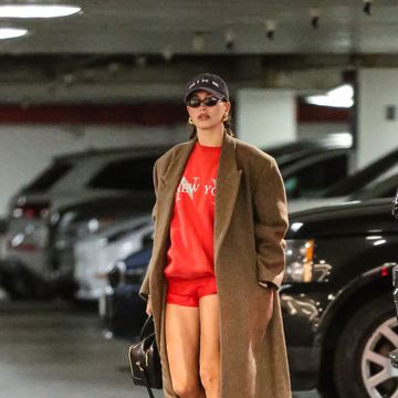 los angeles, ca december 14 hailey bieber is seen on december 14, 2023 in los angeles, california photo by bellocqimagesbauer griffingc images