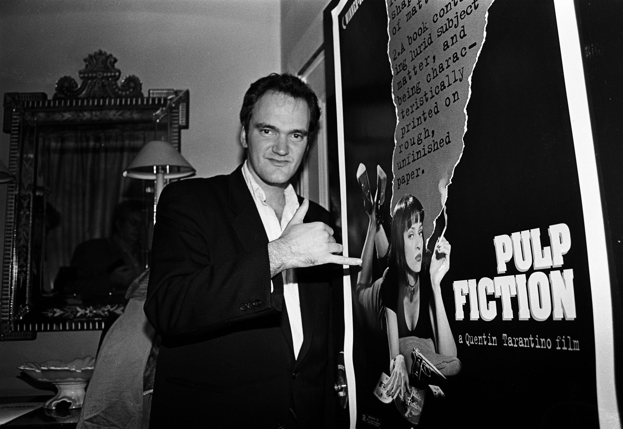 Quentin Tarantino London 1994