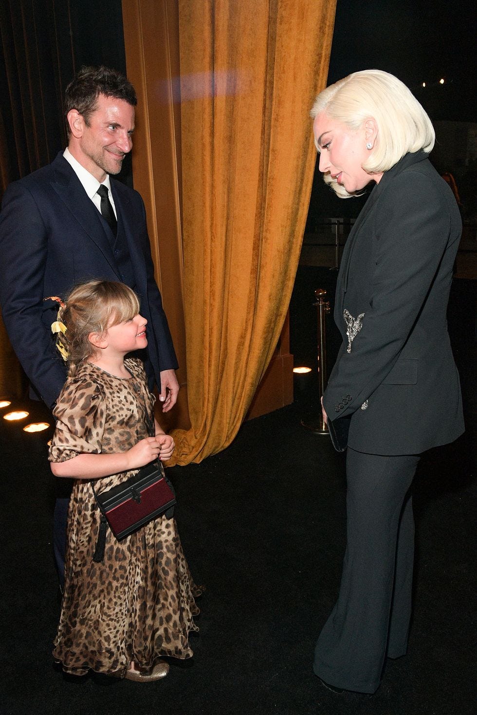 bradley cooper and daughter and lady gaga