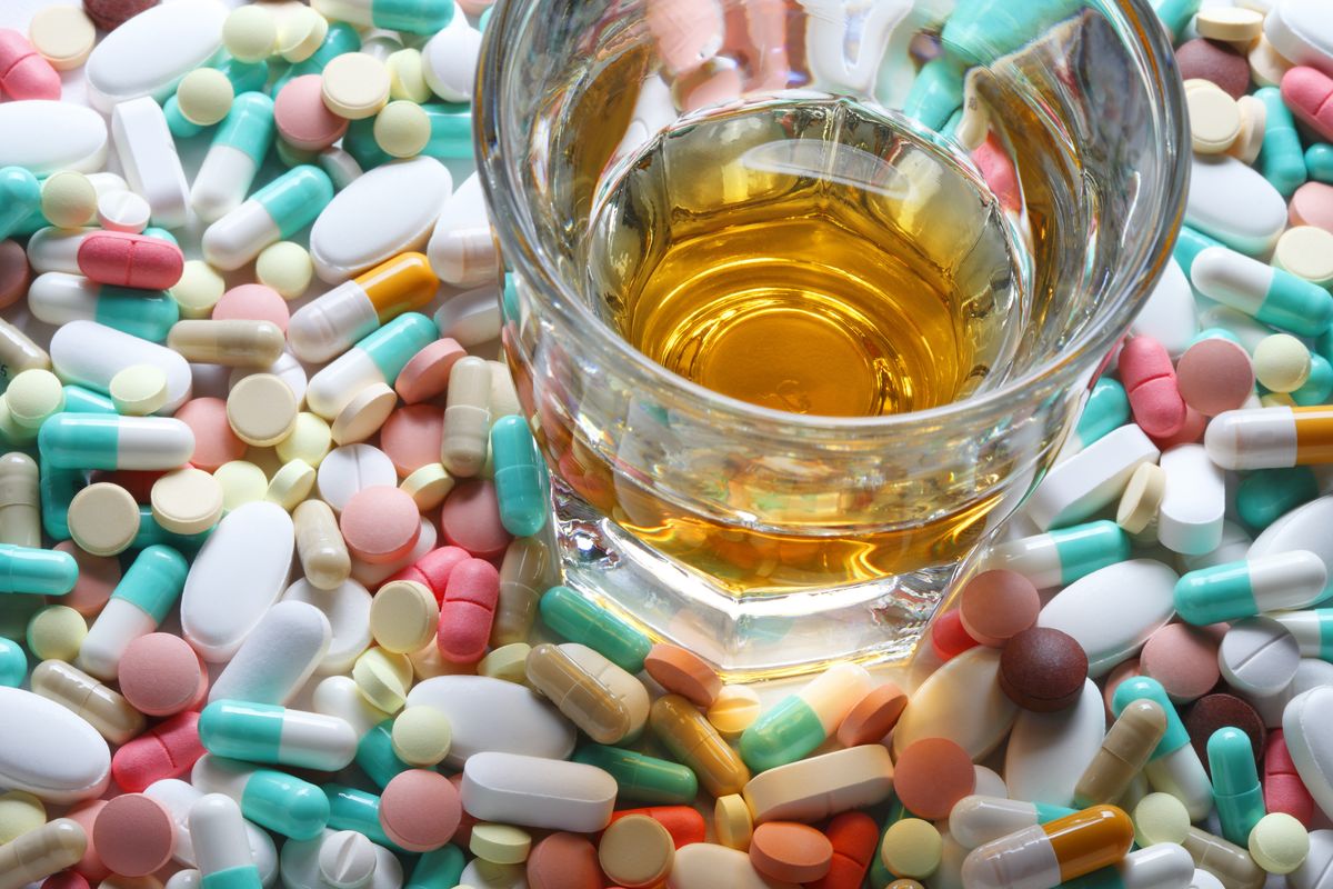 the lethal concept of combining alcohol and prescription medication