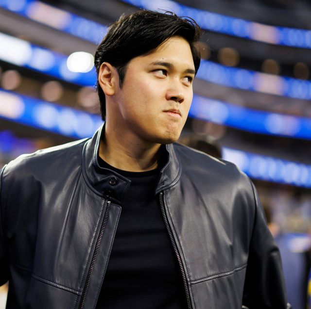 inglewood, ca december 21 shohei ohtani of the los angeles dodgers is seen before an nfl game between the los angeles rams and the new orleans saints at sofi stadium on december 21, 2023 in inglewood, california photo by ryan kanggetty images