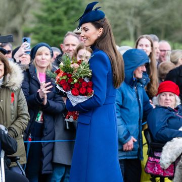 sandringham, norfolk december 25 catherine, princess of wales attends the christmas morning service at sandringham church on december 25, 2023 in sandringham, norfolk photo by samir husseinwireimage