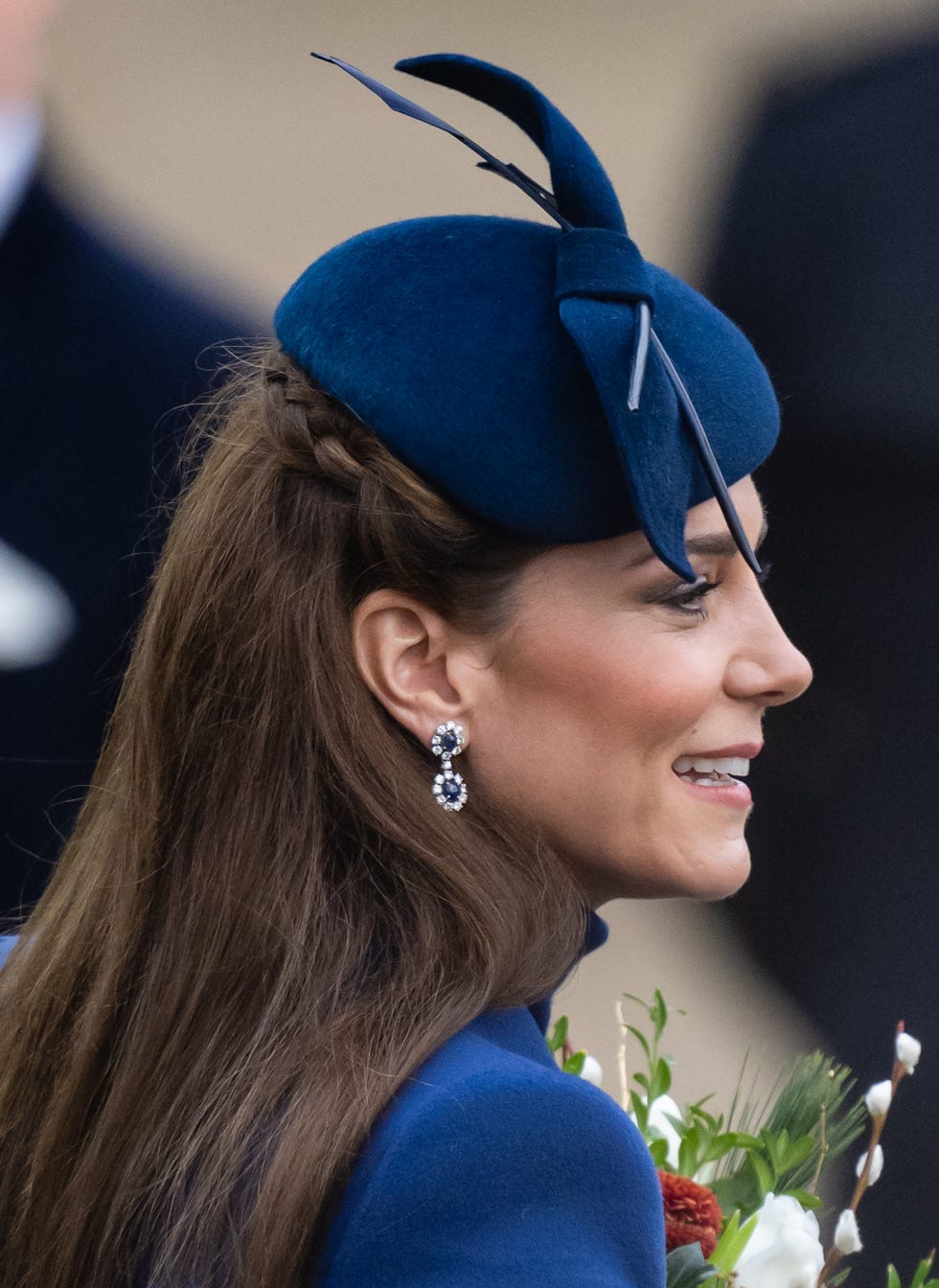 sandringham, norfolk december 25 catherine, princess of wales attends the christmas morning service at sandringham church on december 25, 2023 in sandringham, norfolk photo by samir husseinwireimage