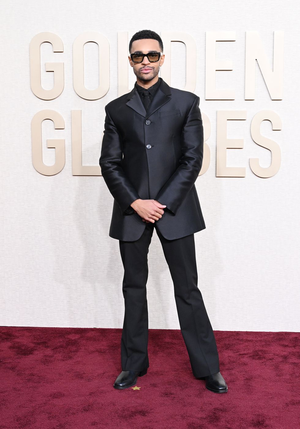 noah j ricketts at the 81st golden globe awards held at the beverly hilton hotel on january 7, 2024 in beverly hills, california photo by gilbert floresgolden globes 2024golden globes 2024 via getty images