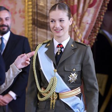 madrid, spain january 06 crown princess leonor of spain attends the pascua militar ceremony at the royal palace on january 06, 2024 in madrid, spain photo by carlos alvarezgetty images