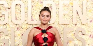 beverly hills, california january 07 selena gomez attends the 81st annual golden globe awards at the beverly hilton on january 07, 2024 in beverly hills, california photo by kevin mazurgetty images