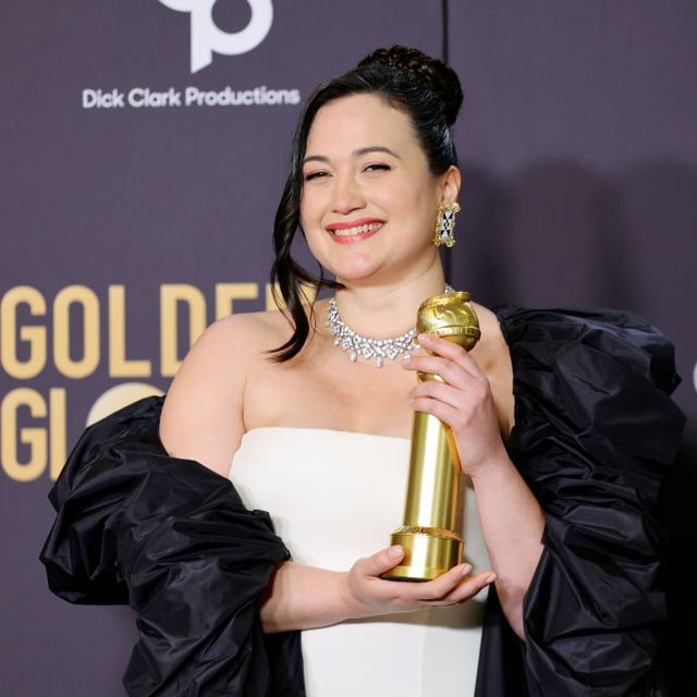 lily gladstone, winner of the best performance by a female actor in a motion picture speech golden globes