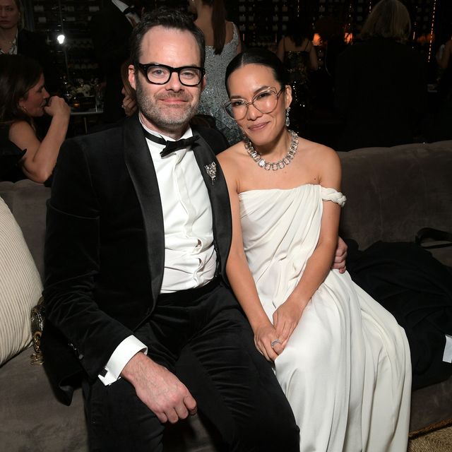 beverly hills, california january 07 l r bill hader and ali wong attend netflixs 2024 golden globe after party at spago on january 07, 2024 in beverly hills, california photo by charley gallaygetty images for netflix