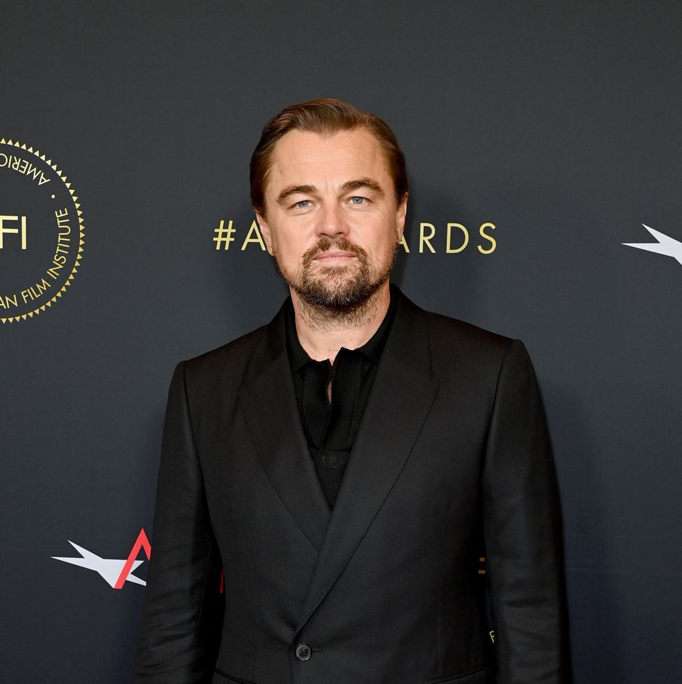 los angeles, california january 12 leonardo dicaprio attends the afi awards luncheon at four seasons hotel los angeles at beverly hills on january 12, 2024 in los angeles, california photo by jon kopaloffwireimage