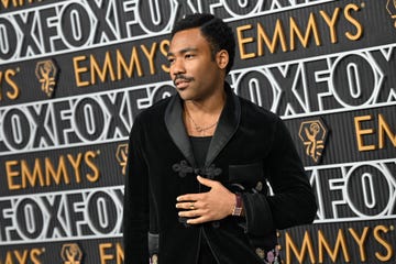 us actor and writer donald glover arrives for the 75th emmy awards at the peacock theatre at la live in los angeles on january 15, 2024 photo by robyn beck  afp