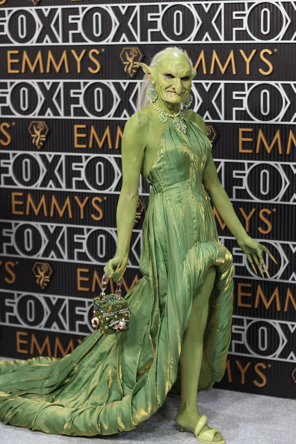 All About the Green Goblin at the 2023 Emmys—Who Was She?