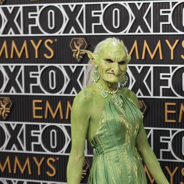 los angeles, ca january 15 green goblin arriving at the 75th primetime emmy awards at the peacock theater in los angeles, ca, monday, jan 15, 2024 jay l clendenin los angeles times via getty images