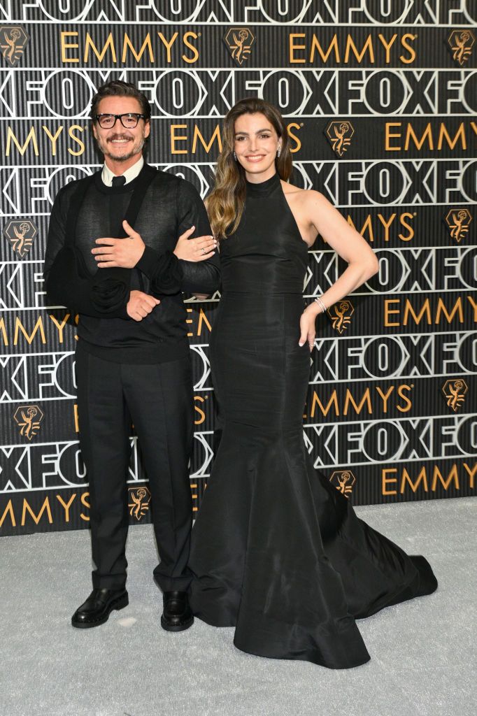 pedro pascal and lux pascal at the 75th primetime emmy awards held at the peacock theater on january 15, 2024 in los angeles, california photo by michael bucknervariety via getty images