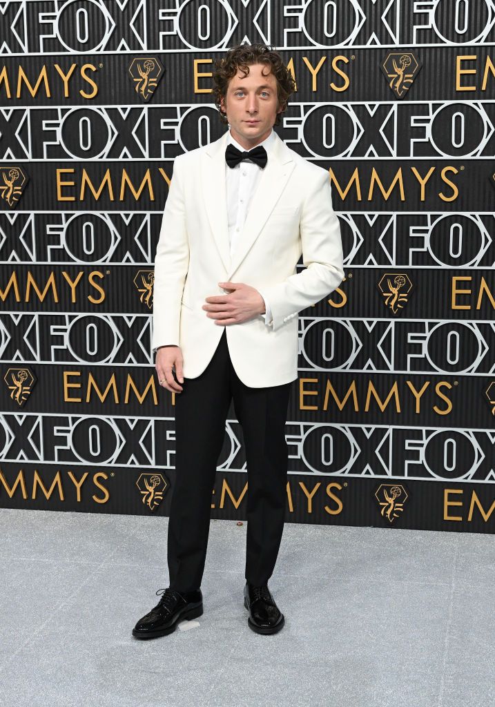 jeremy allen white at the 75th primetime emmy awards held at the peacock theater on january 15, 2024 in los angeles, california photo by gilbert floresvariety via getty images