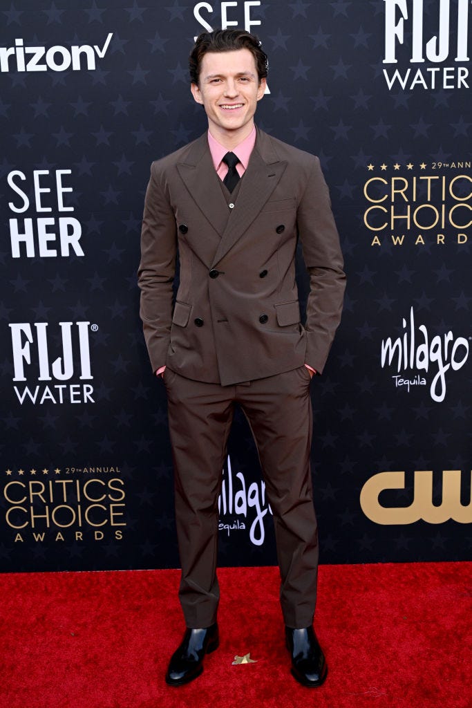 The Best-Dressed Men at the Critics' Choice Awards 2024