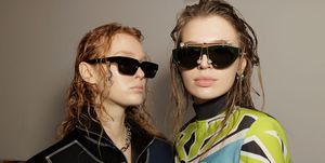 milan, italy january 15 models pose backstage at the dhruv kapoor fashion show during the milan menswear fallwinter 2024 2025 on january 15, 2024 in milan, italy photo by rosdiana ciaravologetty images