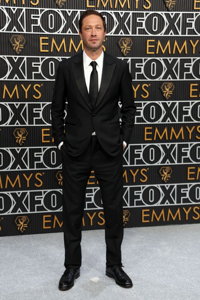los angeles, california january 15 ebon moss bachrach attends the 75th primetime emmy awards at peacock theater on january 15, 2024 in los angeles, california photo by kevin mazurgetty images