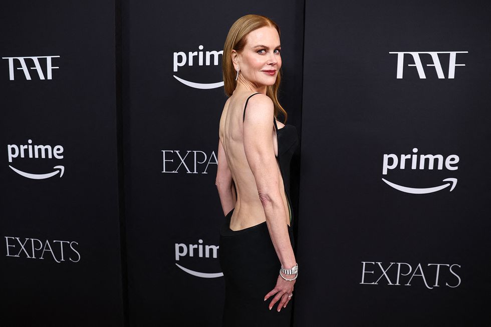 us australian actress nicole kidman arrives for prime video's expats premiere at the museum of modern art in new york city on january 21, 2024 photo by charly triballeau afp photo by charly triballeauafp via getty images