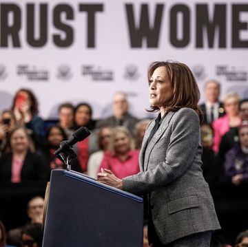 topshot us vice president kamala harris speaks at her fight for reproductive freedoms tour at the international union of painters and allied trades district council 7 in big bend, wisconsin, on january 22, 2024 vice president kamala harris is traveling to wisconsin on monday to kick off her nationwide