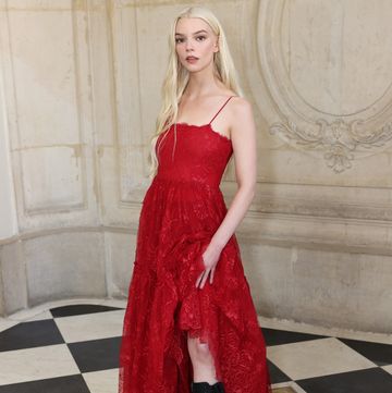 paris, france january 22 anya taylor joy attends the dior haute couture show during paris fashion week springsummer 2024 at musee rodin on january 22, 2024 in paris, france photo by max cisottidave benettgetty images