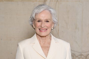 paris, france january 22: (editorial use only for non editorial use please seek approval from fashion house) glenn close attends the christian dior haute couture spring/summer 2024 show as part of paris fashion week on january 22, 2024 in paris, france. (photo by stephane cardinale corbis/corbis via getty images)
