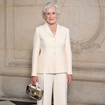 Christian Dior : Photocall - Paris Fashion Week - Haute Couture Spring/Summer 2024 paris, france january 22 editorial use only for non editorial use please seek approval from fashion house glenn close attends the christian dior haute couture springsummer 2024 show as part of paris fashion week on january 22, 2024 in paris, france photo by stephane cardinale corbiscorbis via getty images