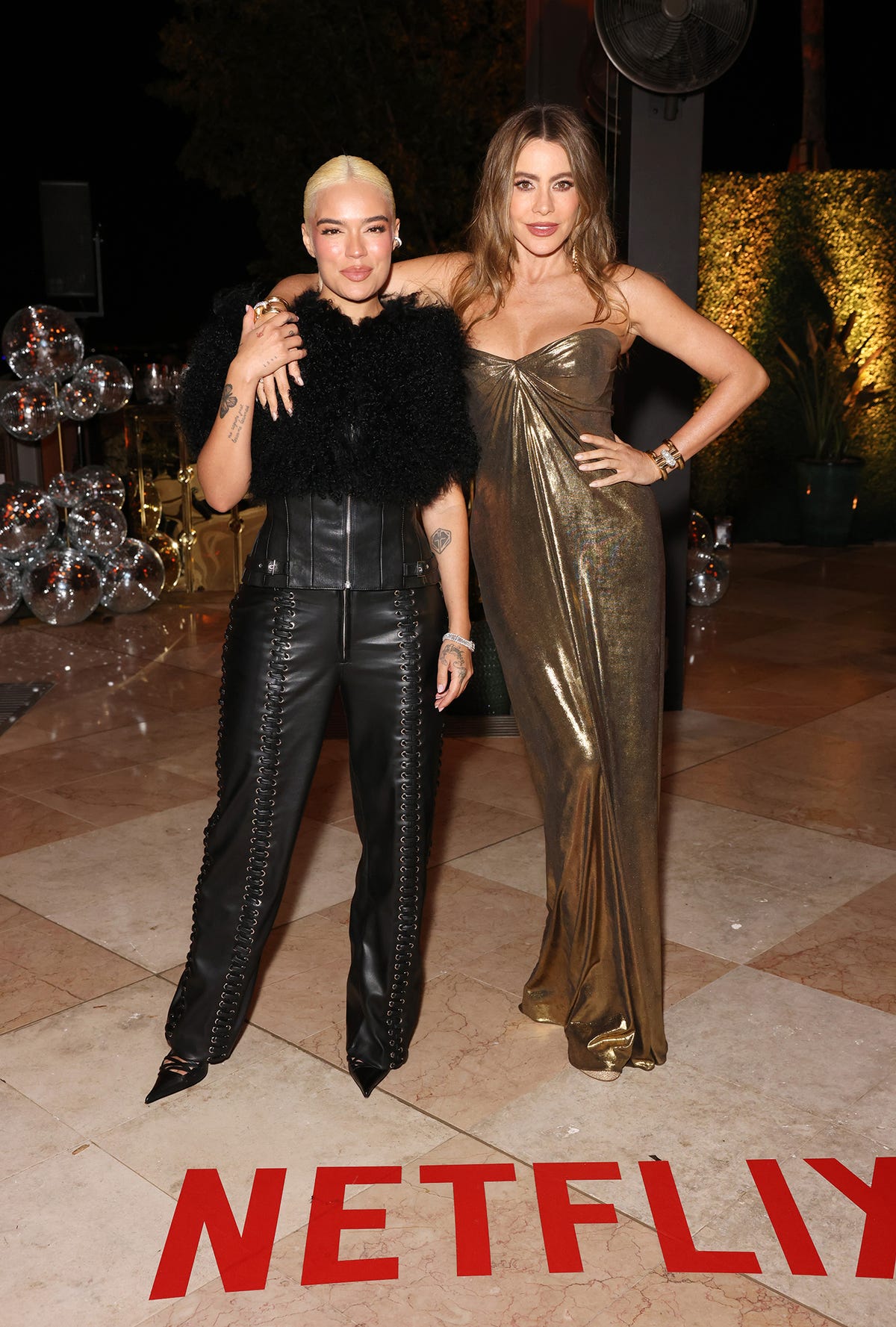 Sofía Vergara and Karol G Nail the Mob Wife Trend at 