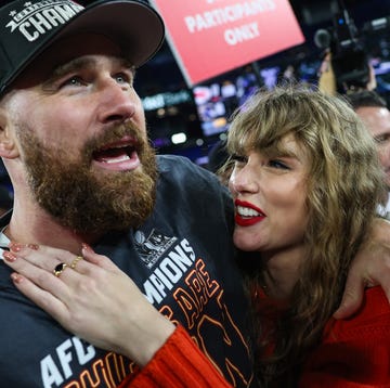 Taylor Swift & Travis Kelce Relationship Timeline baltimore, maryland january 28 travis kelce 87 of the kansas city chiefs l celebrates with taylor swift after defeating the baltimore ravens in the afc championship game at mt bank stadium on january 28, 2024 in baltimore, maryland photo by patrick smithgetty images