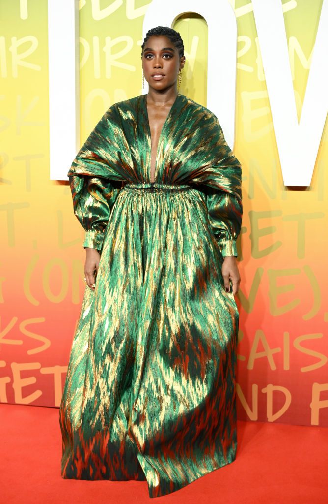 london, england january 30 lashana lynch attends the uk premiere of bob marley one love at bfi imax on january 30, 2024 in london, england photo by karwai tangwireimage