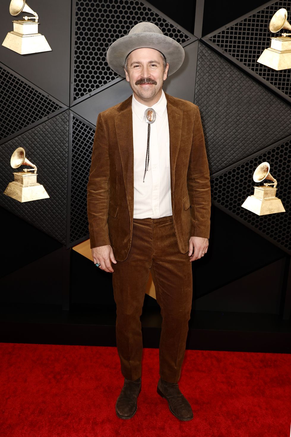 los angeles, california february 04 for editorial use only hank bentley attends the 66th grammy awards at cryptocom arena on february 04, 2024 in los angeles, california photo by frazer harrisongetty images