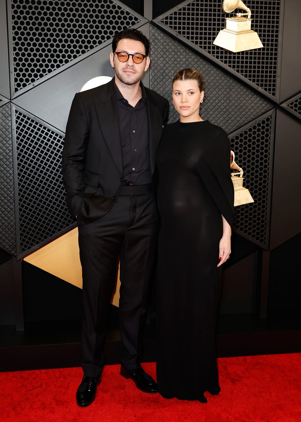 Sofia Richie Grainge Arrives at the 2024 Grammys With Husband Elliot